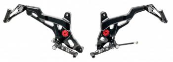 ADJUSTABLE REARSETS CNC RACING TOURING - DUCATI MONSTER  1200 - 821