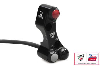 BRACKET BRAKE PUMP BREMBO RADIAL RACING WITH BUTTONS INTEGRATED  CNC RACING - PANIGALE V4