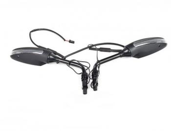 UNIVERSAL PAIR OF MIRROR WITH INTEGRATED TURN SIGNAL DUCATI 96987208B
