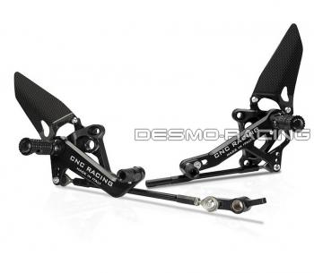 ADJUSTABLE REARSETS CNC RACING LIMITED EDITION ALTHEA RACING for Ducati 848 1098 1198