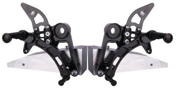 ADJUSTABLE REARSETS SPIDER for Ducati Monster S2R S4R S4RS