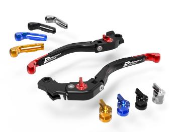 BRAKE AND CLUTCH LEVER KIT DUCABIKE FLIP-UP for Ducati  HYPERMOTARD 821 - HYPERSTRADA 821
