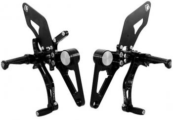 ADJUSTABLE REARSETS DUCABIKE DARK for Ducati Monster S2R S4R S4RS