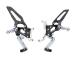 ADJUSTABLE REARSETS CNC RACING for Ducati 1199 PANIGALE