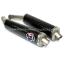 TERMIGNONI RACING CARBON SLIP-ON - DUCATI SUPERSPORT 620SS - 800SS - 900SS - 1000SS - 96207703B
