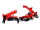 ADJUSTABLE REARSETS DUCABIKE SP RED for Ducati 1199 Panigale