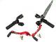 ADJUSTABLE REARSETS DUCABIKE SP RED / BLACK for Ducati 848 1098 STREETFIGHTER