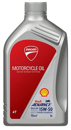 OIL SHELL ADVANCE ULTRA 4T 15W50 DUCATI 100% SYNTHESE - 944650035