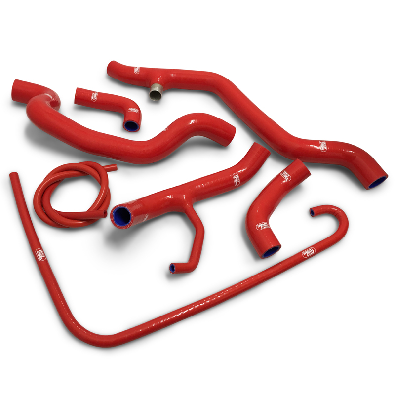 SILICONE HOSES KIT SAMCO RACING BYPASS VERSION DUCATI SBK 1098 - 1198 - 848 - DUC-19
