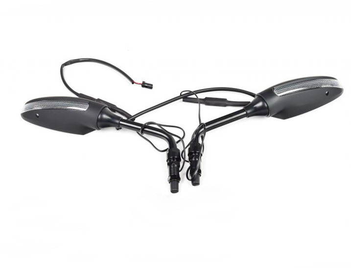 UNIVERSAL PAIR OF MIRROR WITH INTEGRATED TURN SIGNAL DUCATI 96987208B