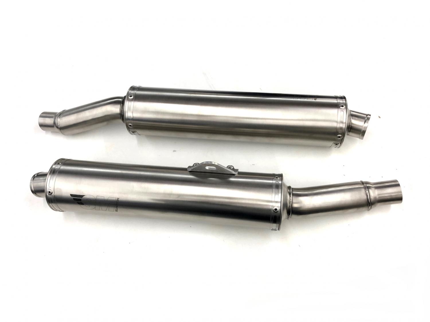 SLIPON STAINLESS EXHAUST ROUND LOW SILMOTOR DUCATI SUPERSPORT SS 750 92->97