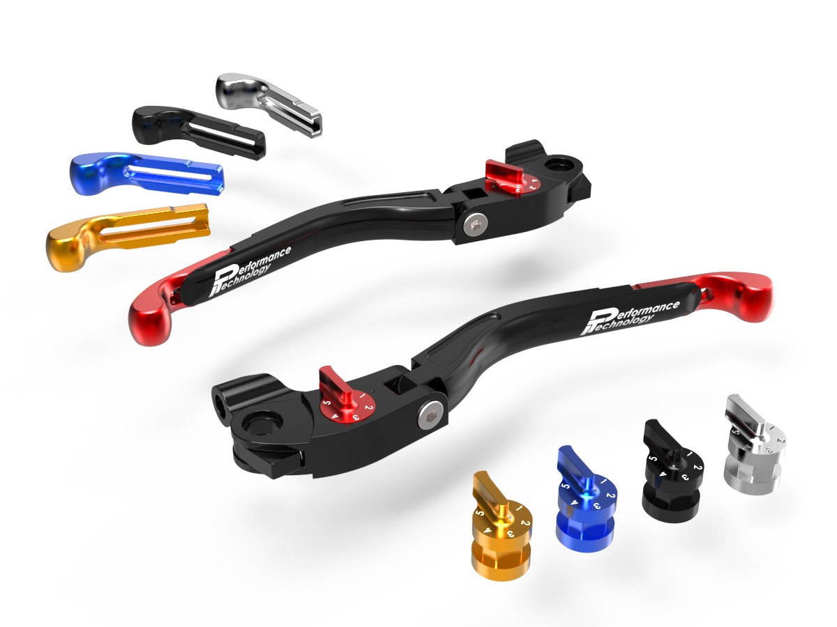 BRAKE AND CLUTCH LEVER KIT GP2 DUCABIKE PERFORMANCE TECHNOLOGY - LEA03