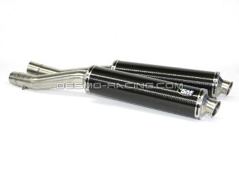 SILENCIEUX SILMOTOR  ROND HAUT DUCATI SUPERSPORT SS 900 - 750 - 600 - 95->97
