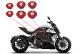 BOUCHON DE CADRE CNC RACING pour Ducati DIAVEL 1260 - TT361