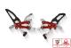 ADJUSTABLE REARSETS CARBON CNC RACING DUCATI STREETFIGHTER V4  "PRAMAC" LIMITED EDITION - PE410RPR