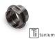 FRONT AXLE WHEEL NUTS 6 TITANIUM CNC RACING - DA396X